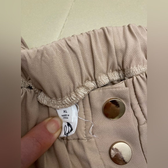 Byinns Button Down Ruffle A-Line skirt - Picture 4 of 4